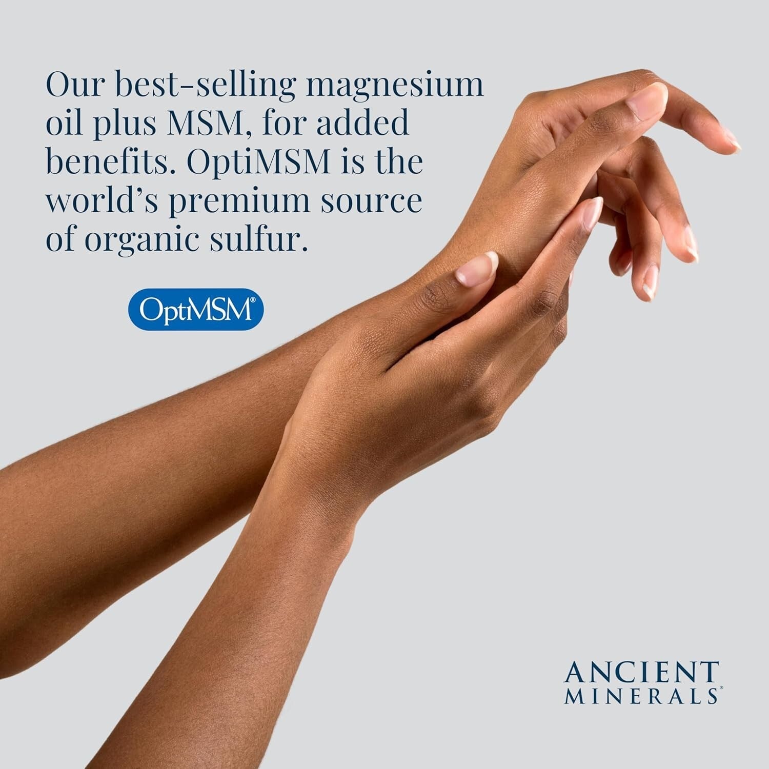 Ancient Minerals Magnesium Oil Ultra with OptiMSM Spray - 237 ml