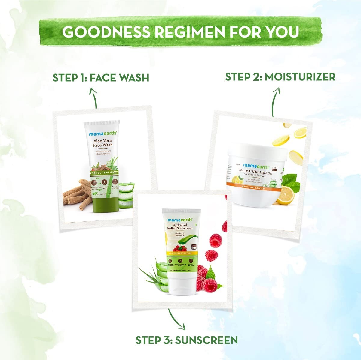 Mamaearth Aloe Vera Face Wash with Aloe Vera & Ashwagandha for a Youthful Glow