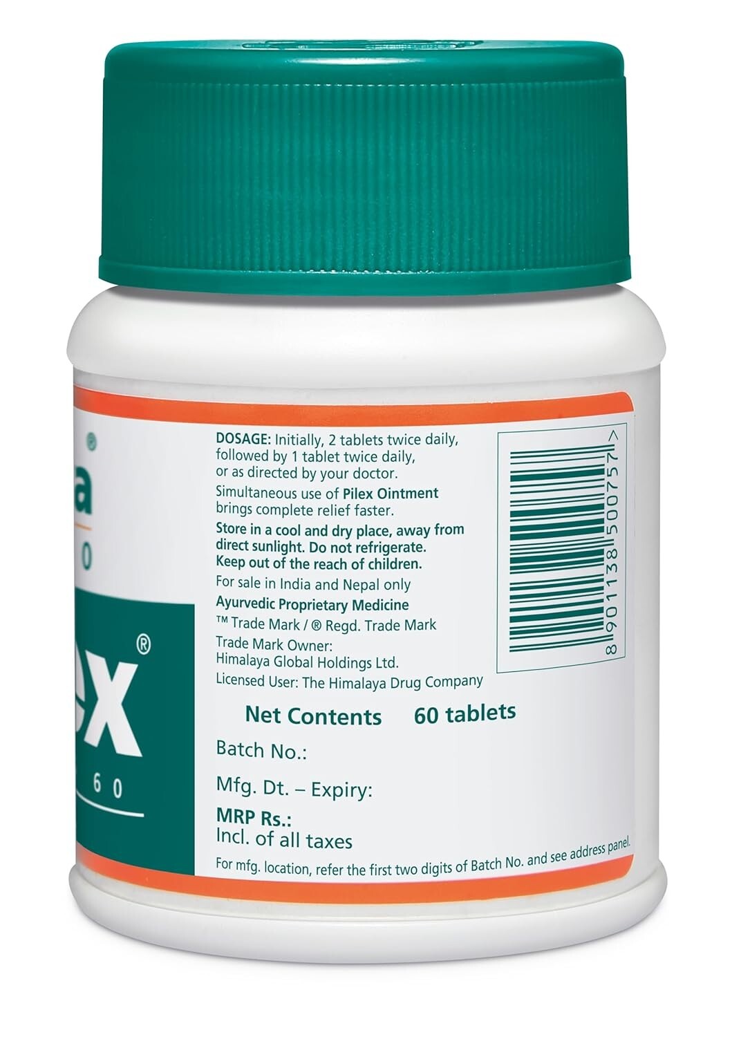 Himalaya Wellness | Pilex Tablet | Piles Treatment | Trusted Piles Treatment|60