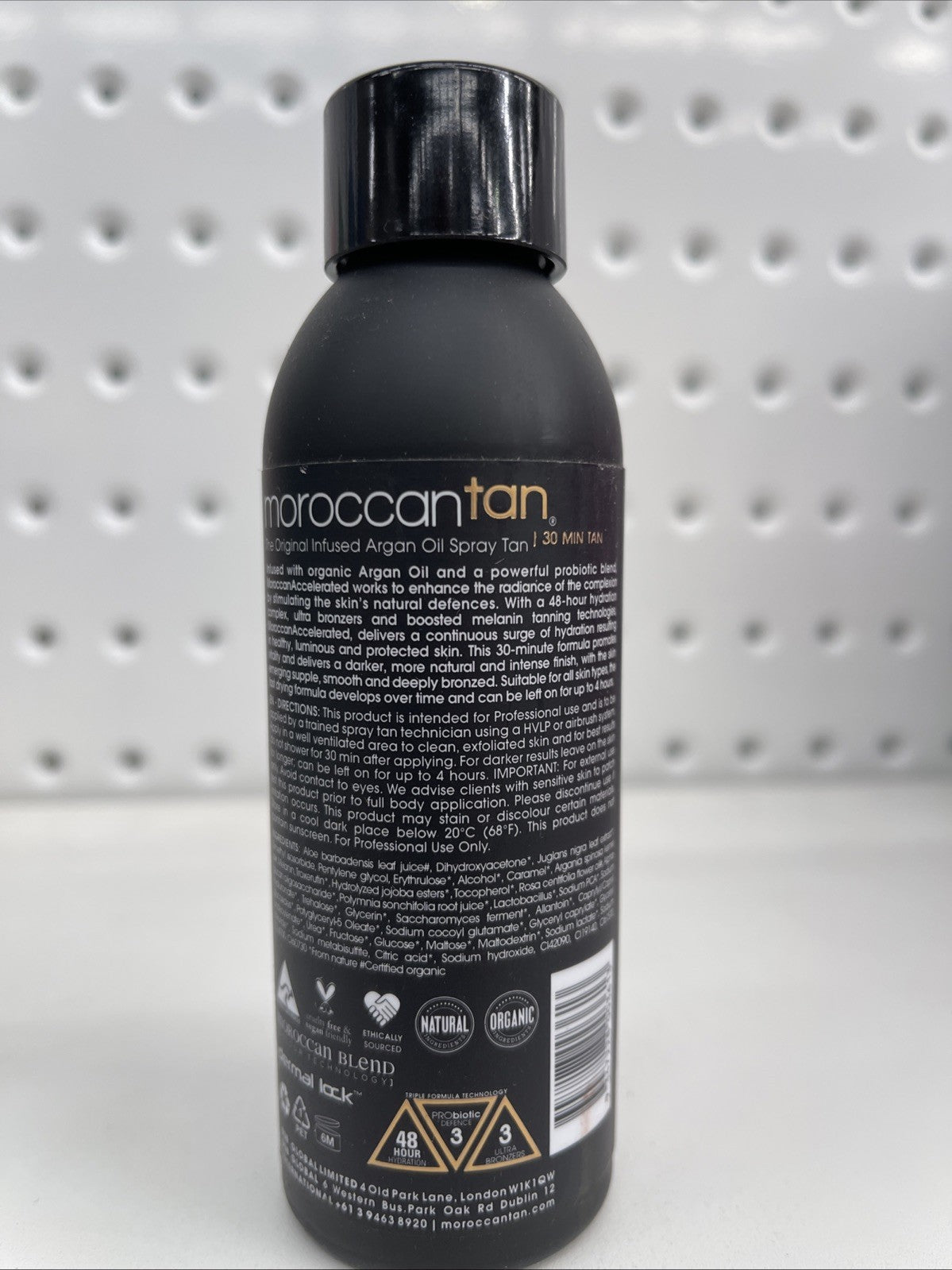 Moroccantan Accelerated 16% DHA 30 Minute Tan 125ml  Free Shipping