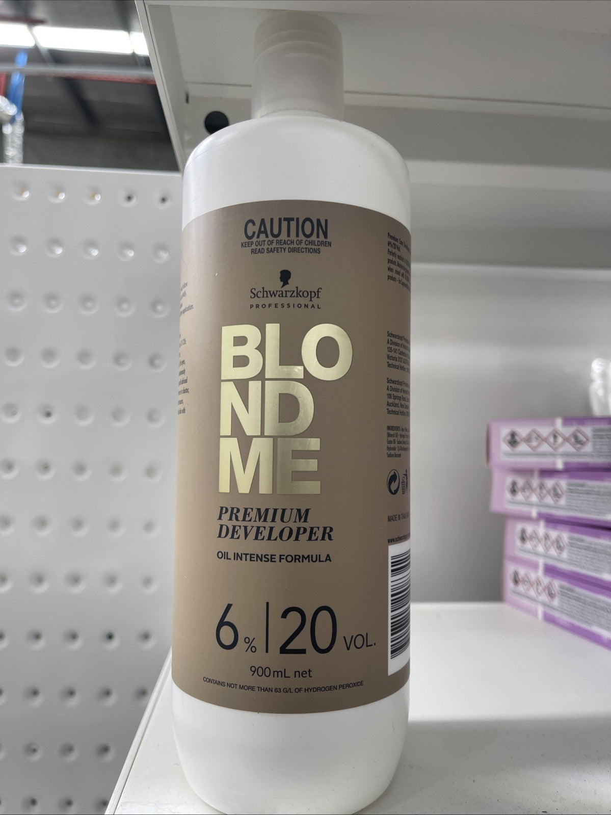 Schwarzkopf Professional Blondme Premium Oil Developer 6% 20VOL - 900ml 