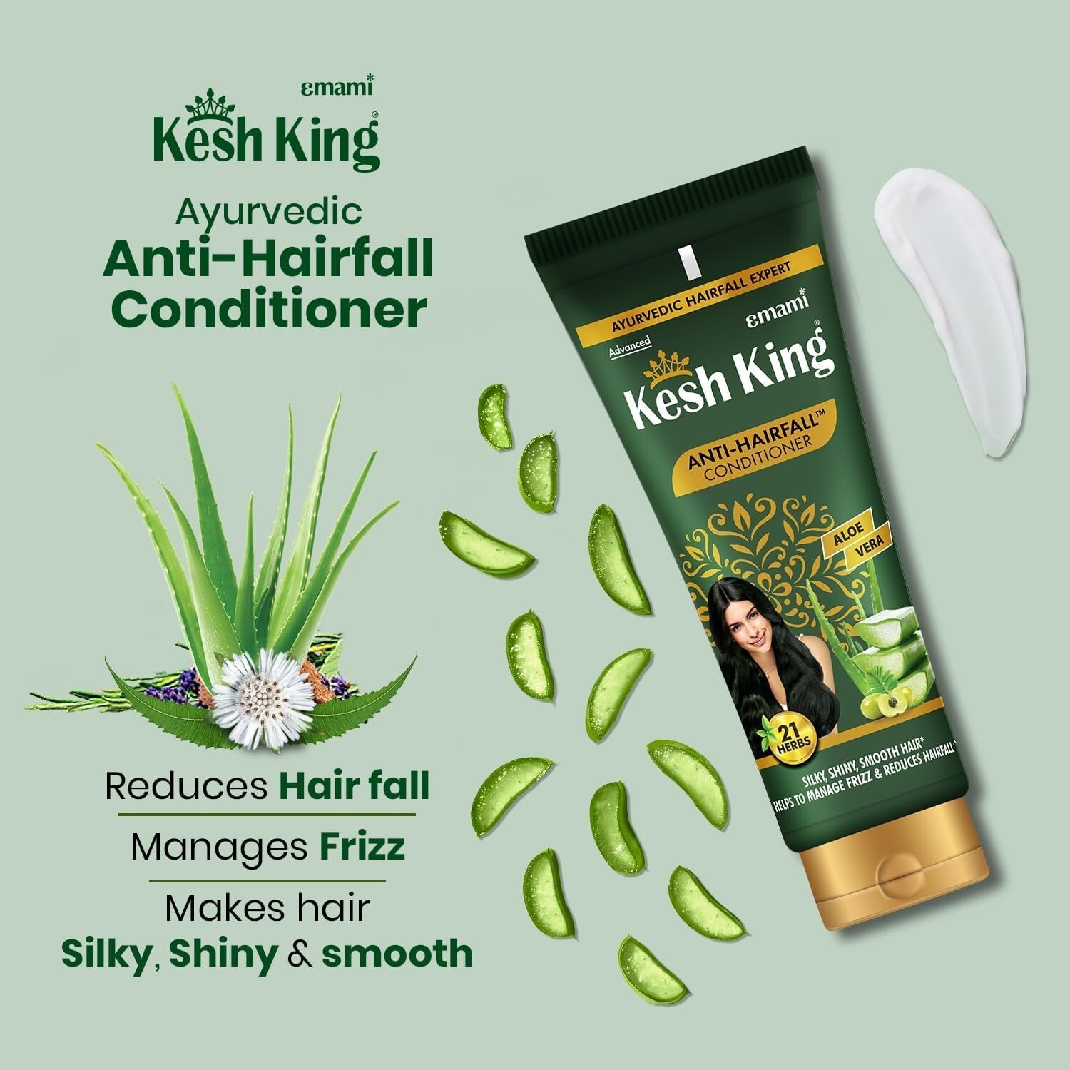 Kesh King Scalp and Hair Medicine Anti-Hairfall Conditioner, 200 ml 