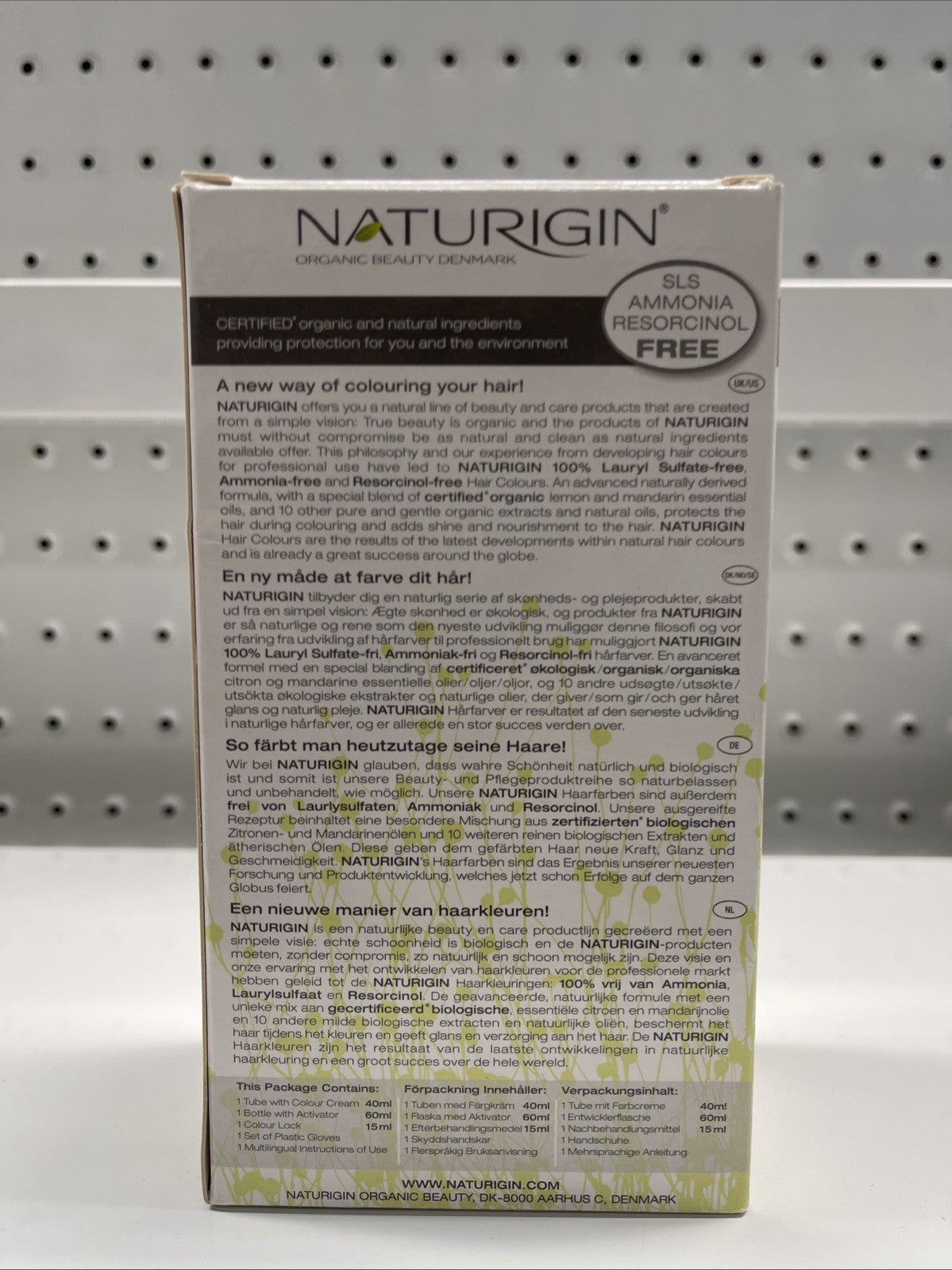 Naturigin Organic Hair Colour 7.55 Medium Blonde Deep Red