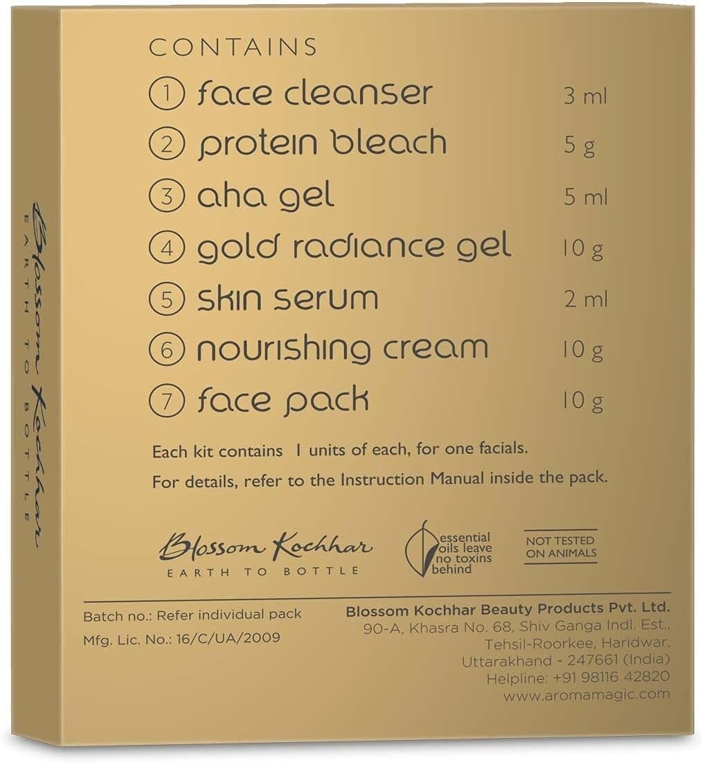 Aroma Magic Gold Facial Kit  Free Shipping