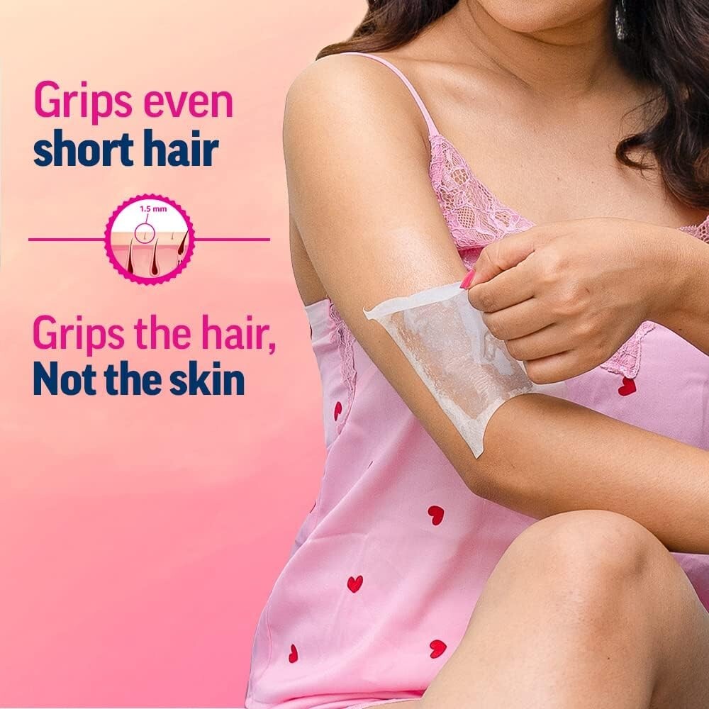 Veet Full Body Waxing Kit for Normal Skin, 20 strips  Free Shipping