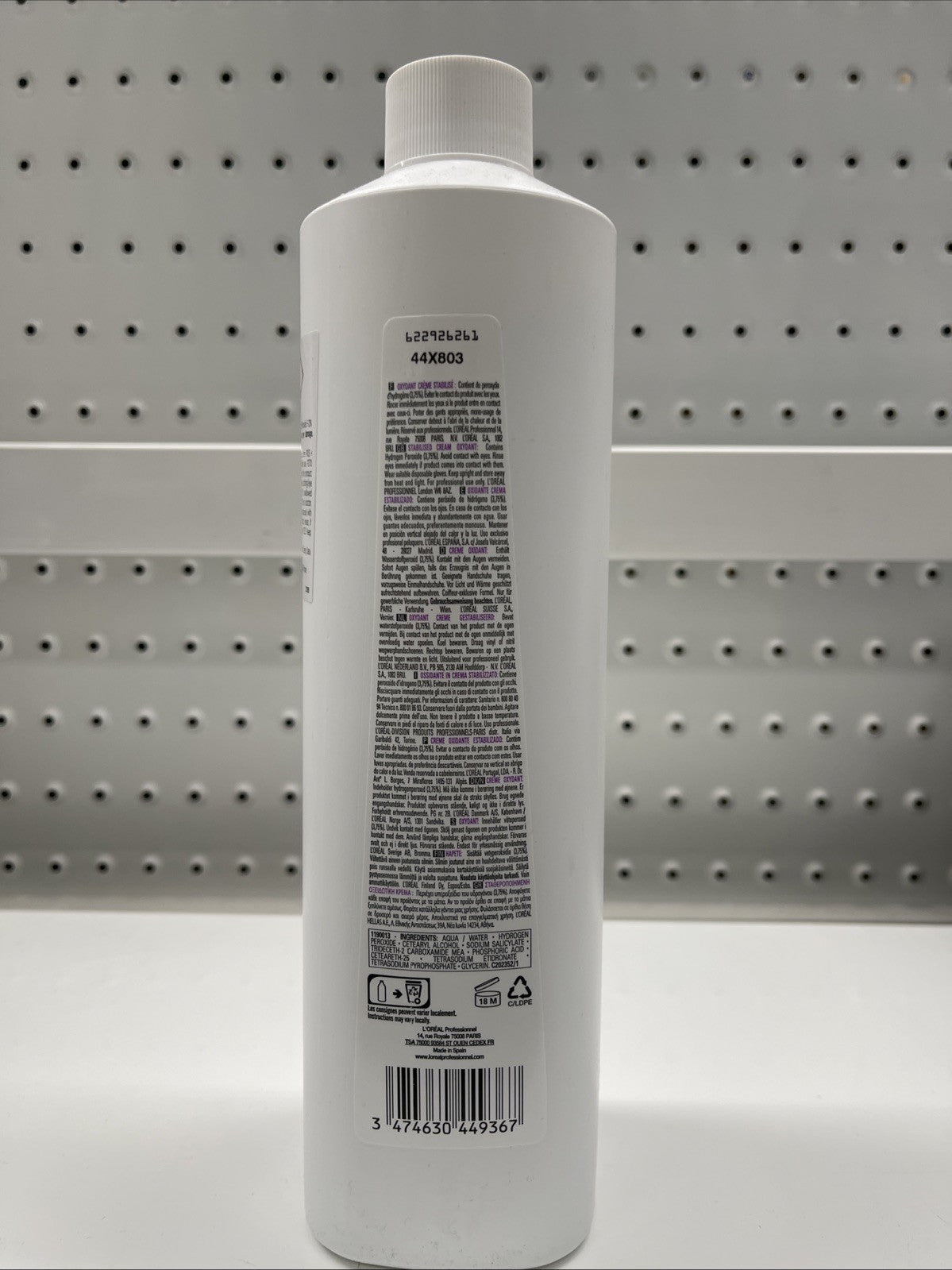 L'Oreal Professional Oxydant Creme 1000ml