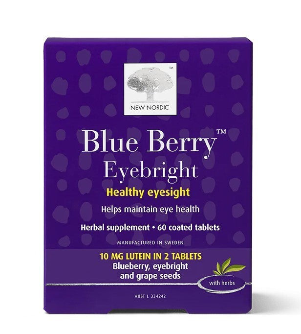 New Nordic Blue Berry Eyebright 60t  Free Shipping