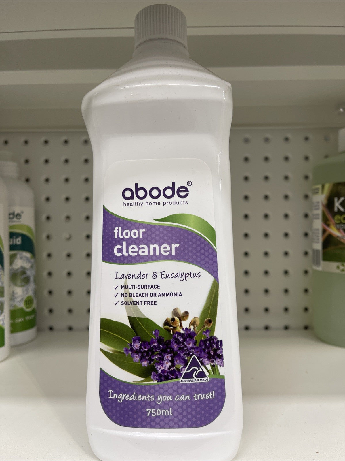 Abode Floor Cleaner Lavender & Eucalyptus 750mL