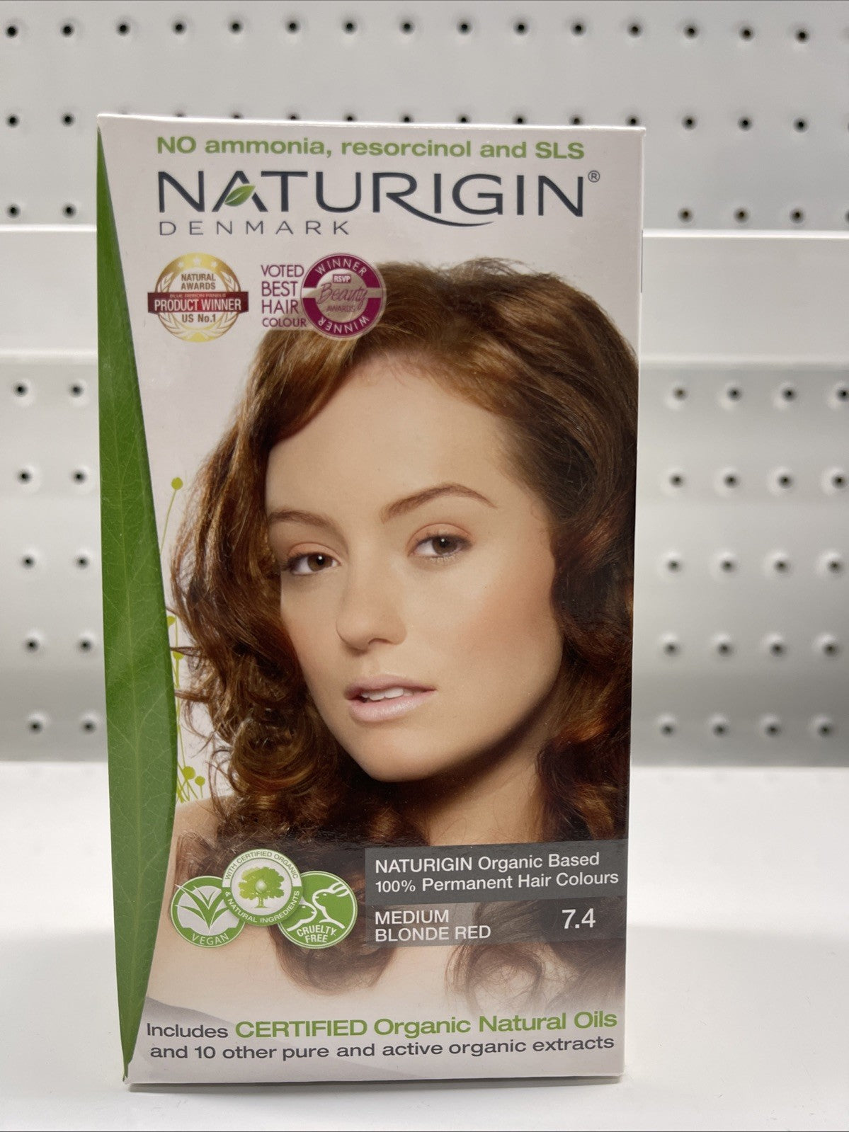 Naturigin Organic Hair Colour 7.4 Medium Blonde Red