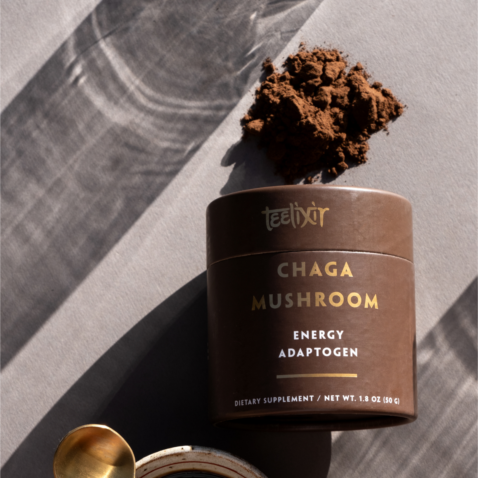 Teelixir Organic Chaga Mushroom Antioxidant Adaptogen 50g Free shipping