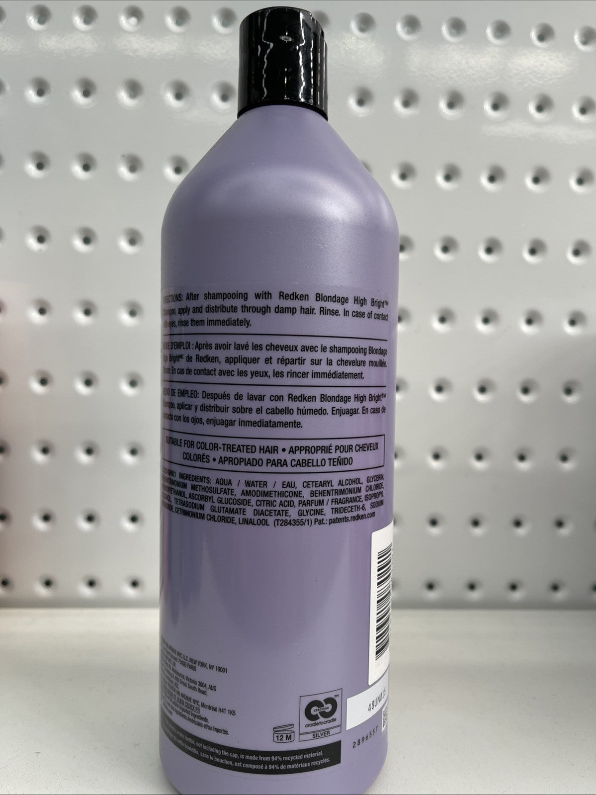 Redken Blondage High Bright Conditioner 1000ml  Free Shipping