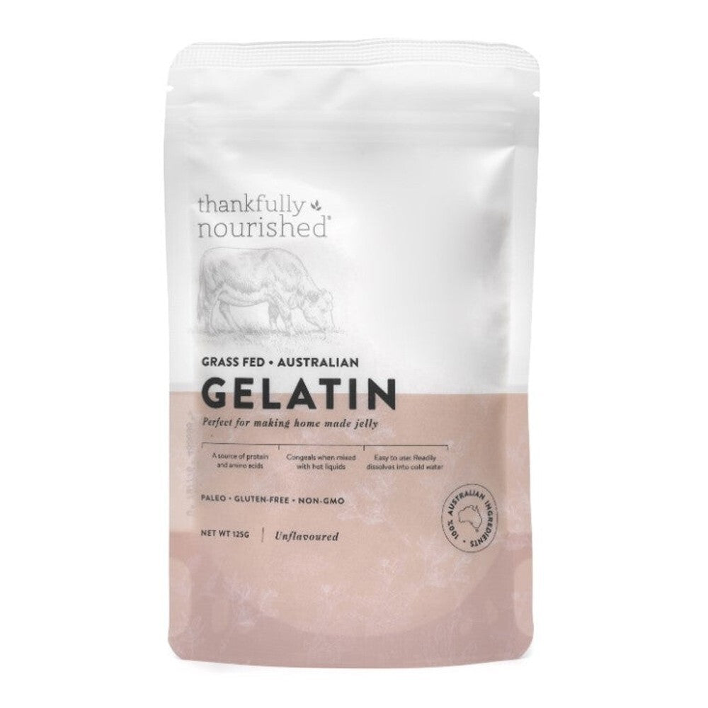 Thankfully Nourished Australian Gelatin 125g Free shipping