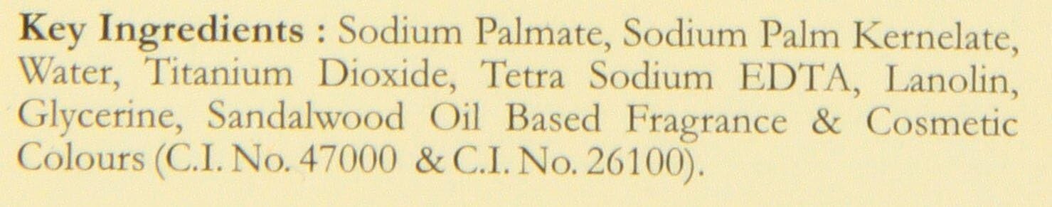 Mysore Sandal Gold Soap, 125 Grams Per Unit (Pack of 10) - Grade 1 Soap - TFM 80
