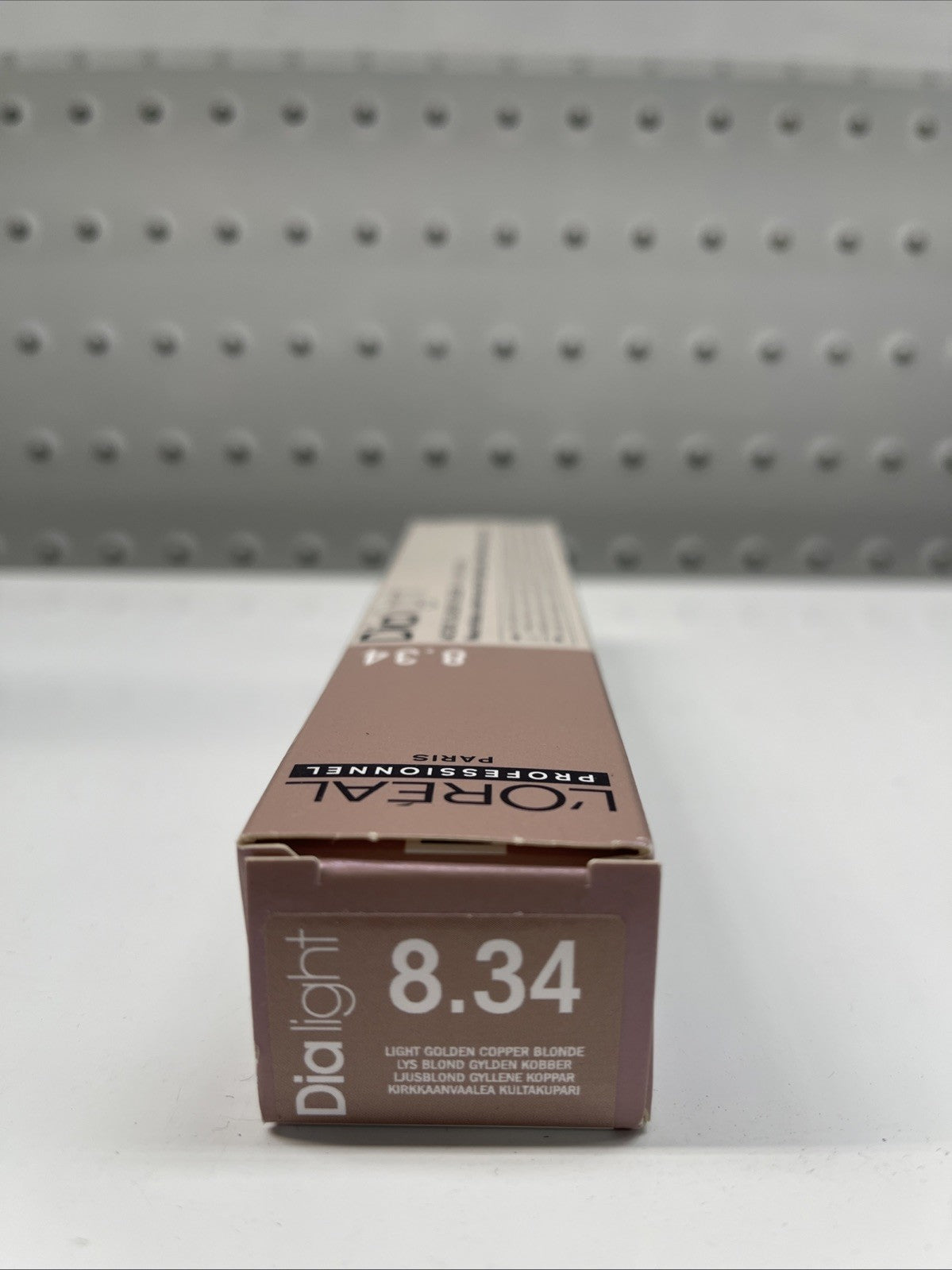 L'Oreal Dia Light 50ml Light Golden Copper Brown 8.34. Free Shipping