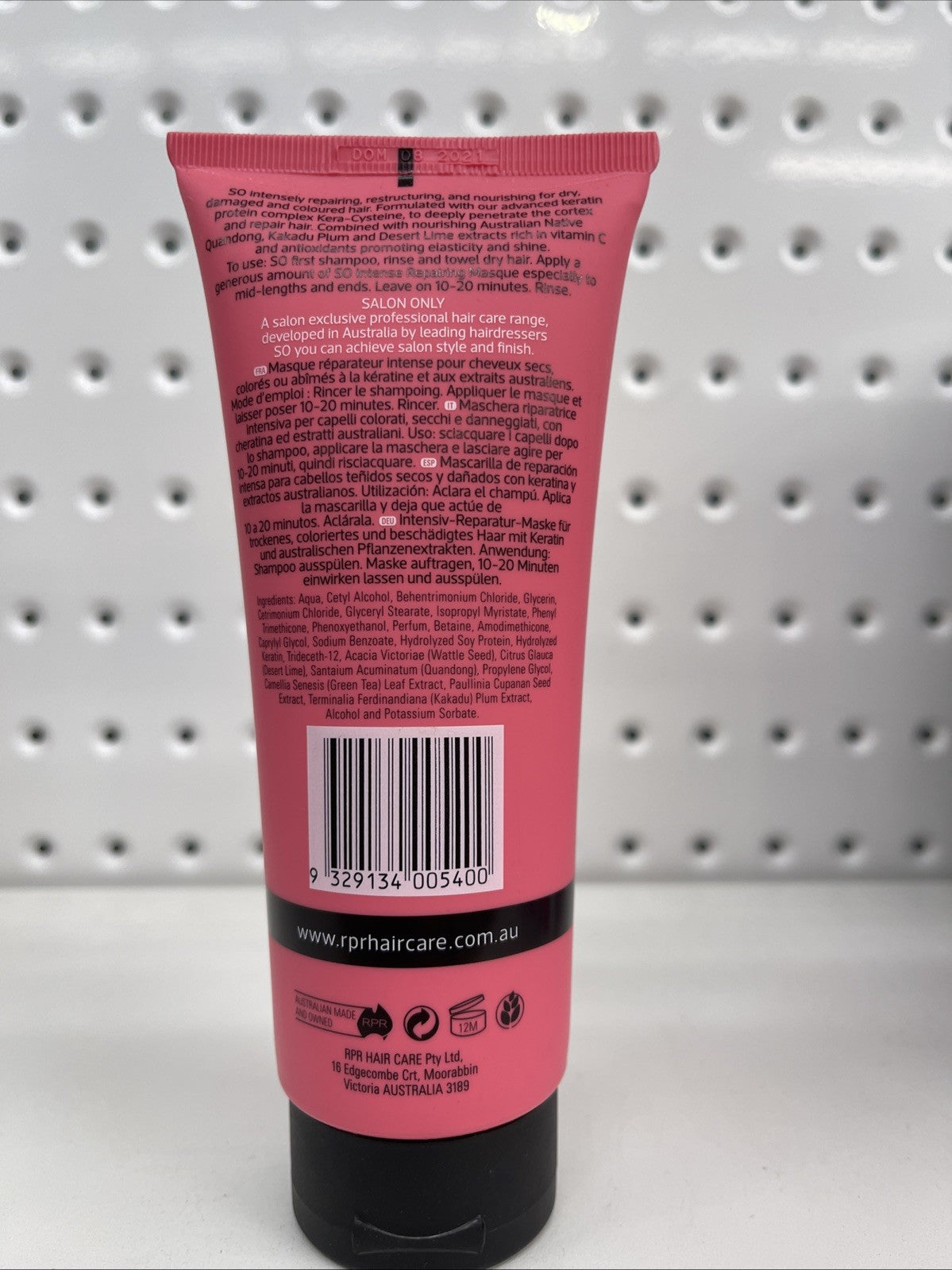 SALON ONLY SO INTENSE REPAIRING MASQUE 200 G  Free Shipping