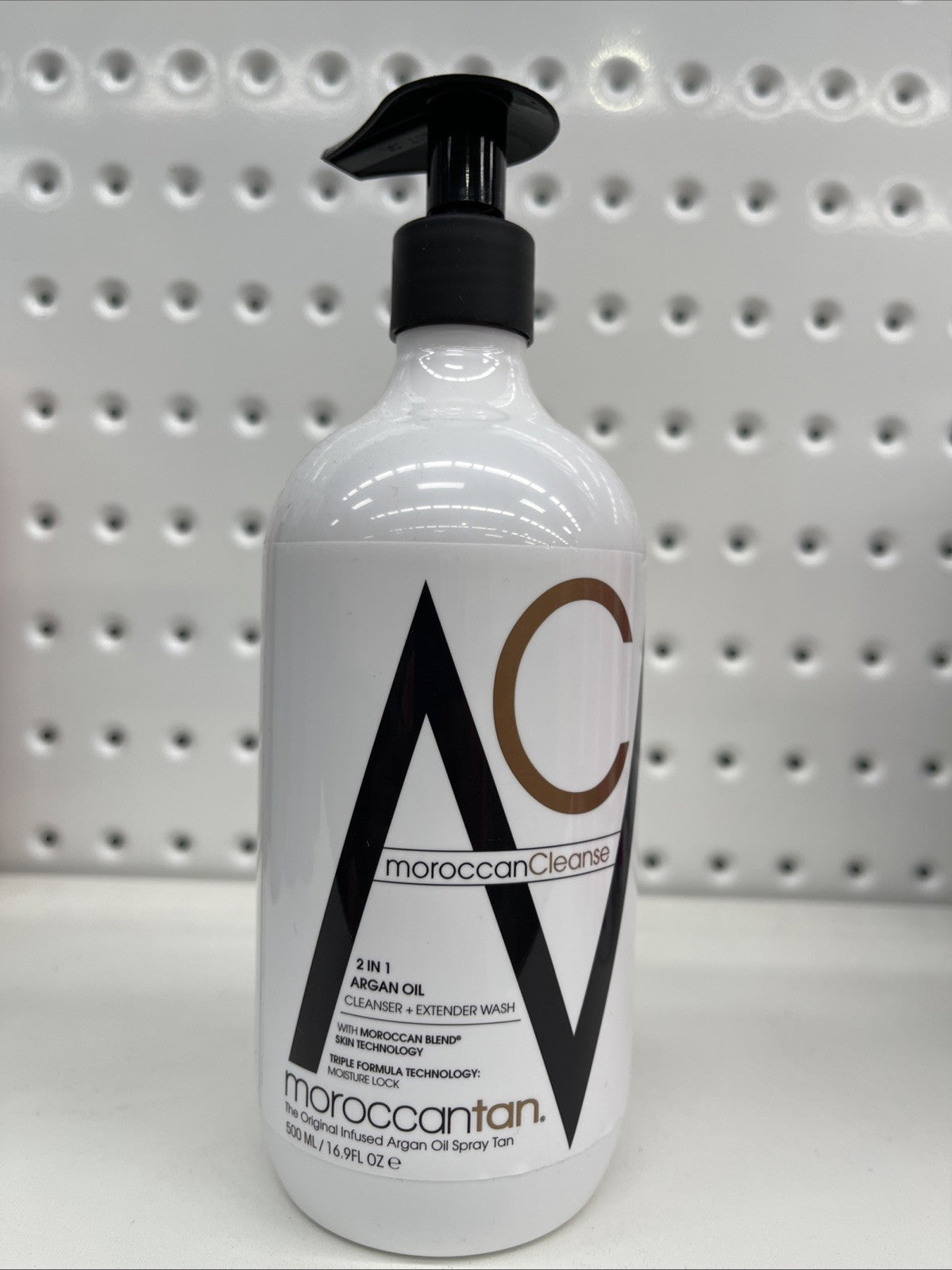 Moroccan Tan Cleanse Argan Oil Wash 500ml  Free Shipping