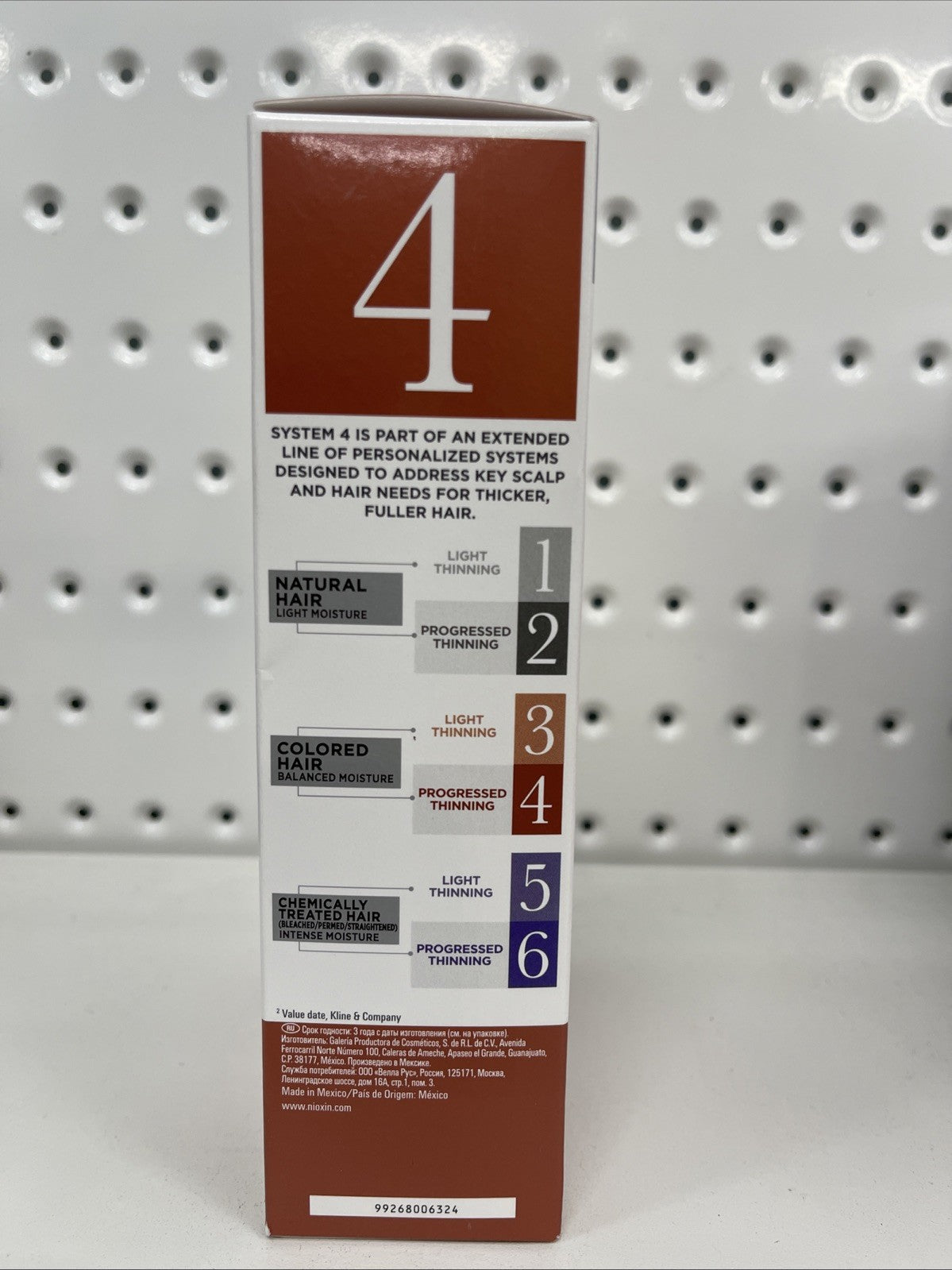 Nioxin System 4 Starter Kit for progressed thinning Coloured Hair Aus Stock  