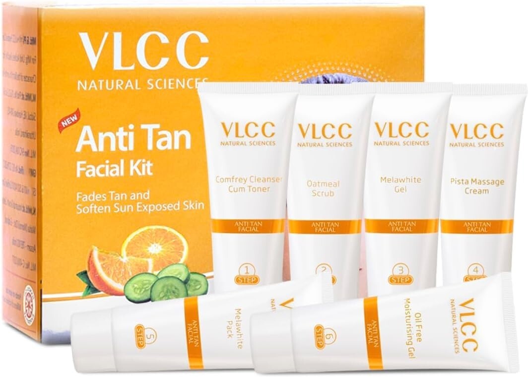VLCC Natural Sciences Anti Tan Facial Kit  Free Shipping