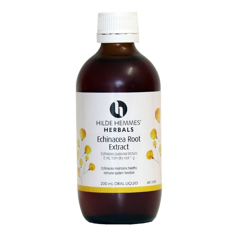HILDE HEMMES HERBALS Echinacea Root - Herbal Extract 200ml - FREE SHIPPING