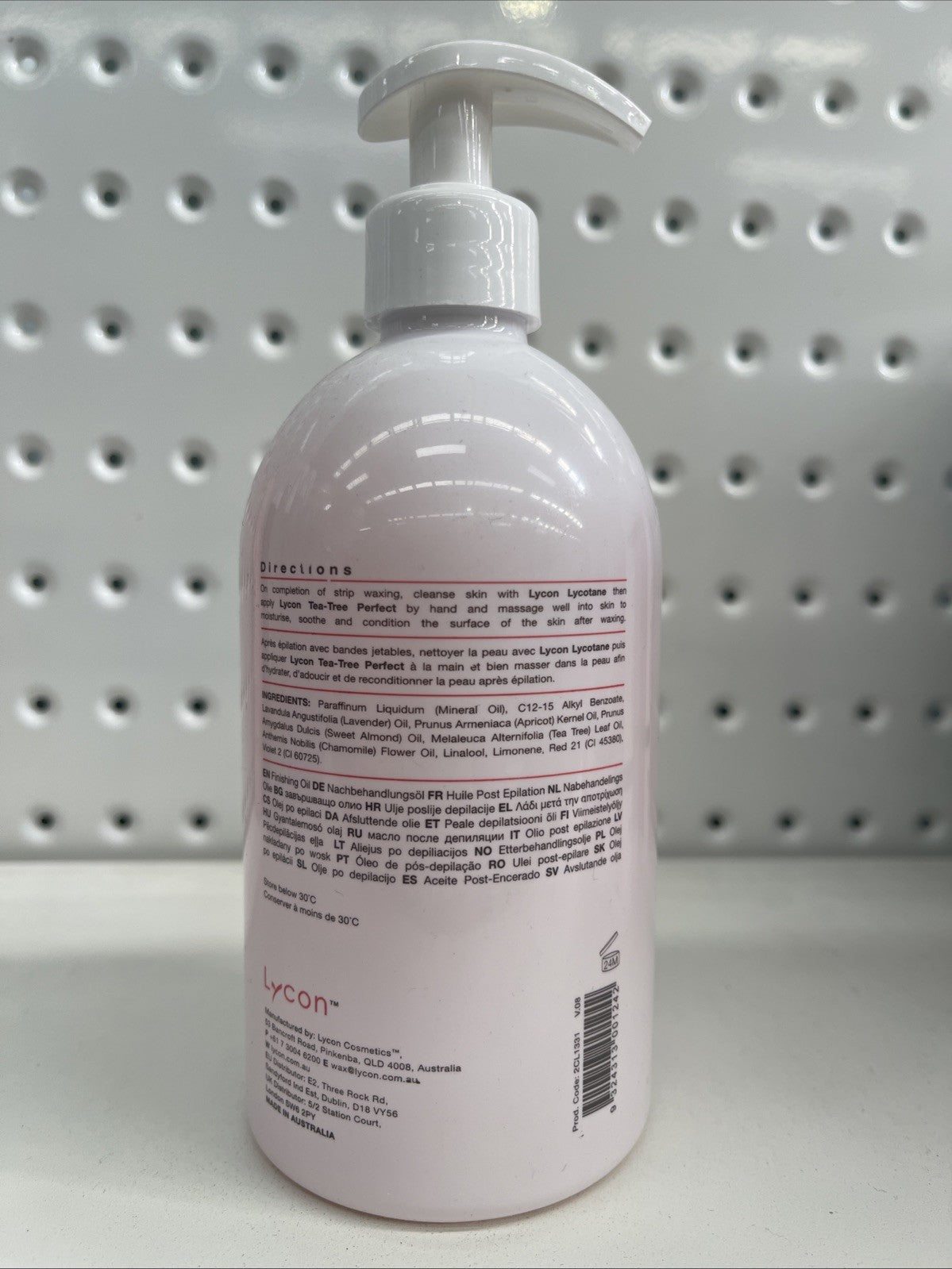 Lycon Tea Tree Perfect Post Wax Lotion Waxing Hair Removal For After Wax 500ml