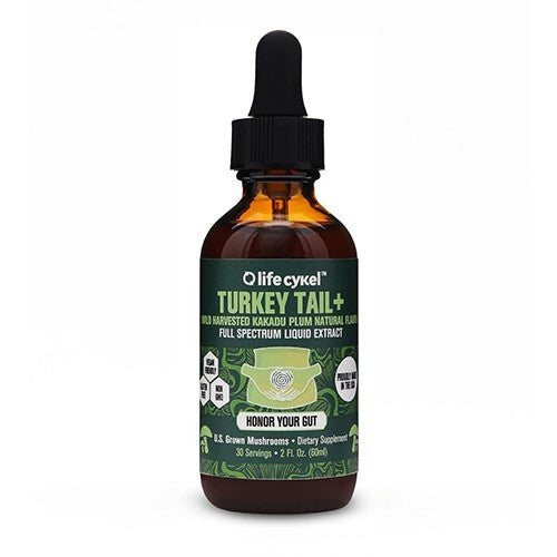 Life Cykel Turkey Tail Double Extract 60ml  Free Shipping