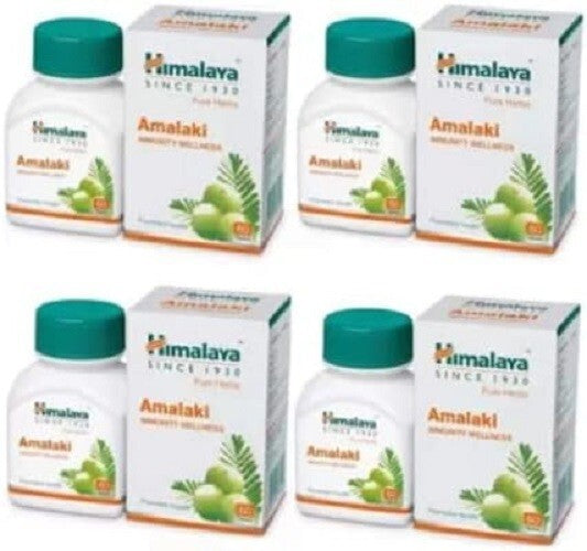 Himalaya Herbals Amalaki - 60 Tablets (Pack of 4)  Free Shipping