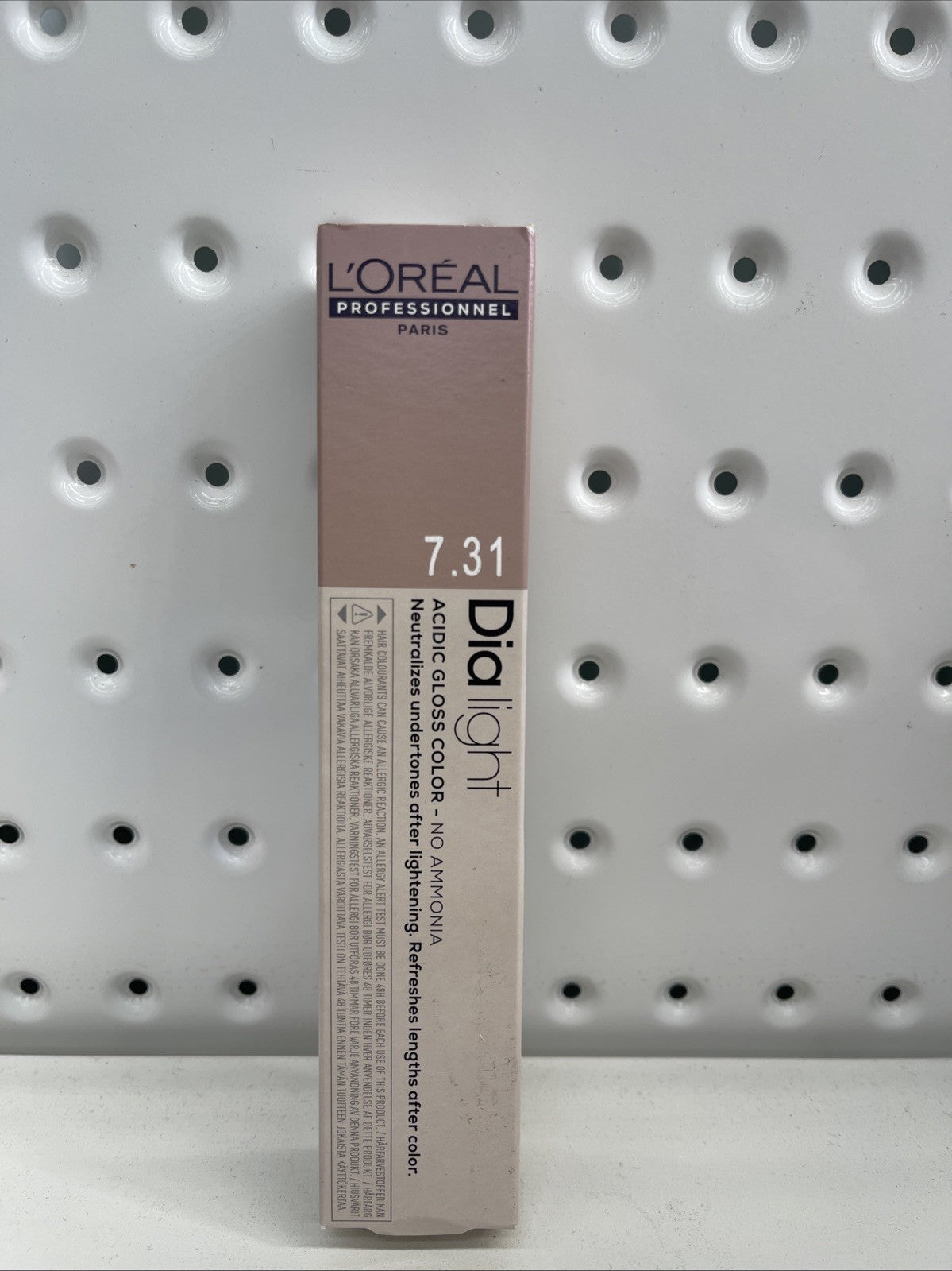 L'Oreal Dia Light 50ml Golden Ash Blonde 7.31 Free Shipping