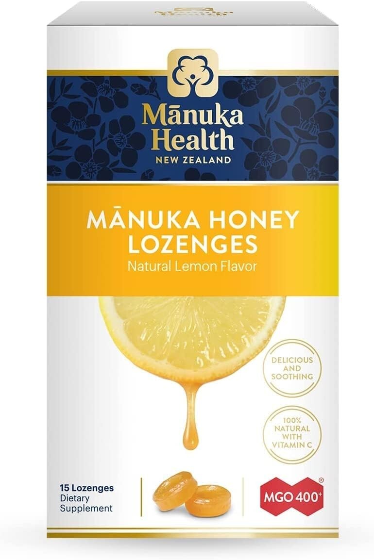 Manuka Health Lozenges Manuka&Lemon MGO400+ 15s