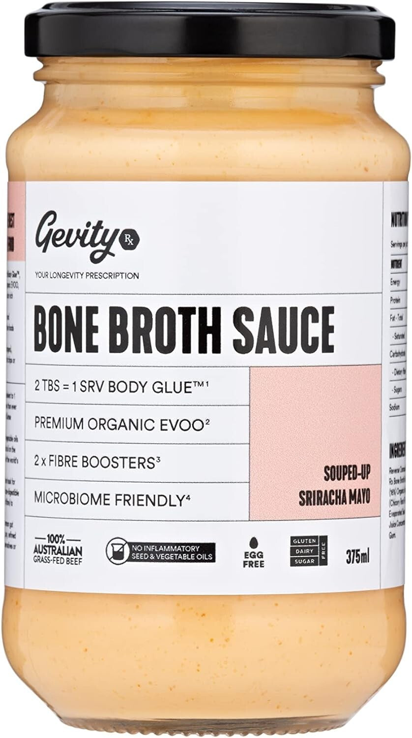 Gevity bone broth sauce, 375ml  Free Shipping