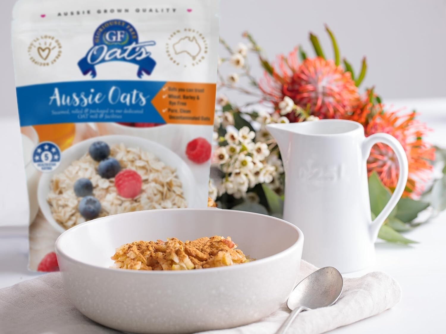 Gloriously Free Aussie Traditional Oats 500 g  Free Shipping