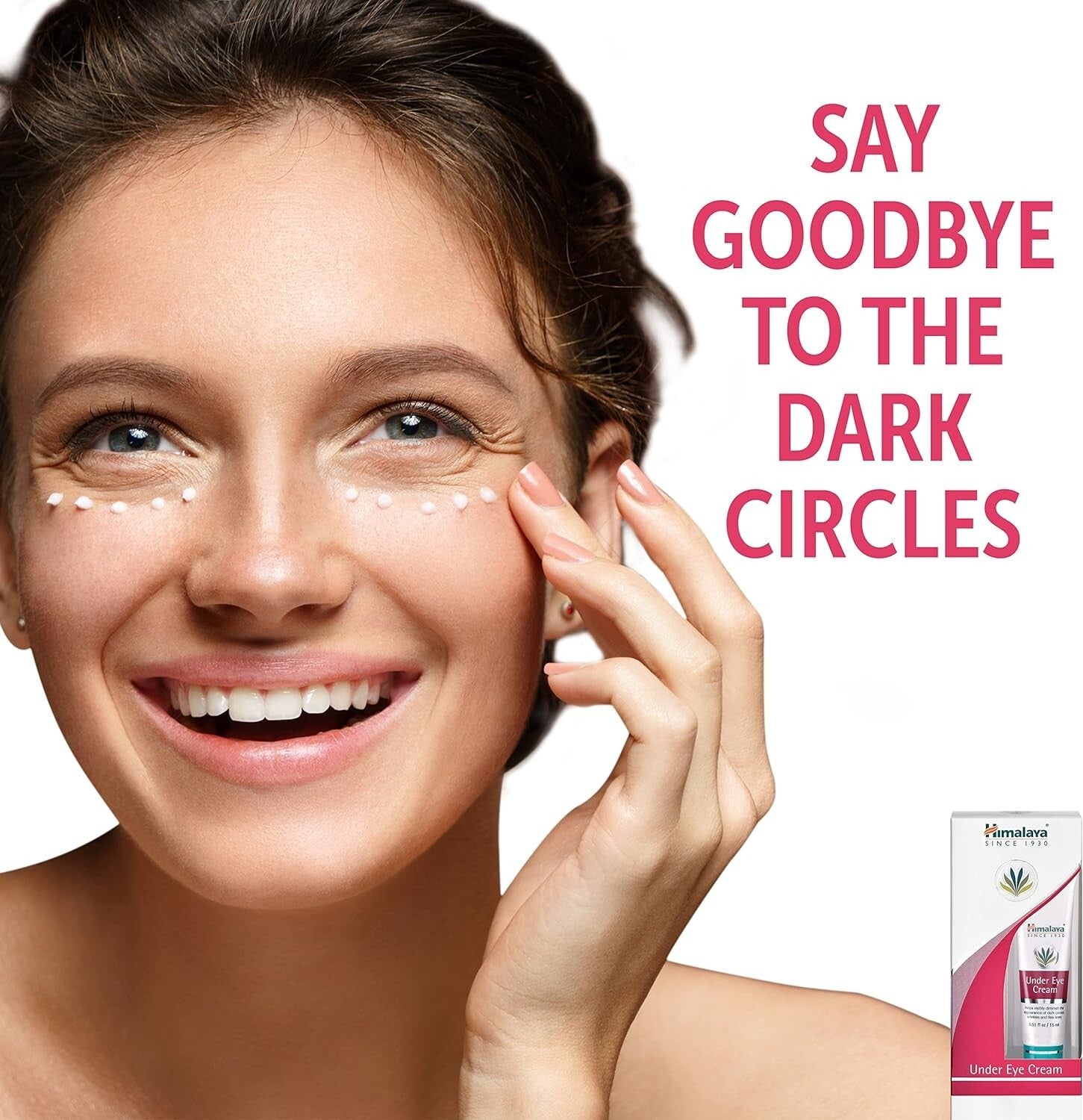 Himalaya Under Eye Cream, for Dark Circles Reduction, 15 ml  Free Shipping