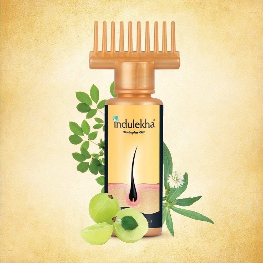 3 x Indulekha Bringha Complete Hair Care Oil 100ml (Pack of 3)