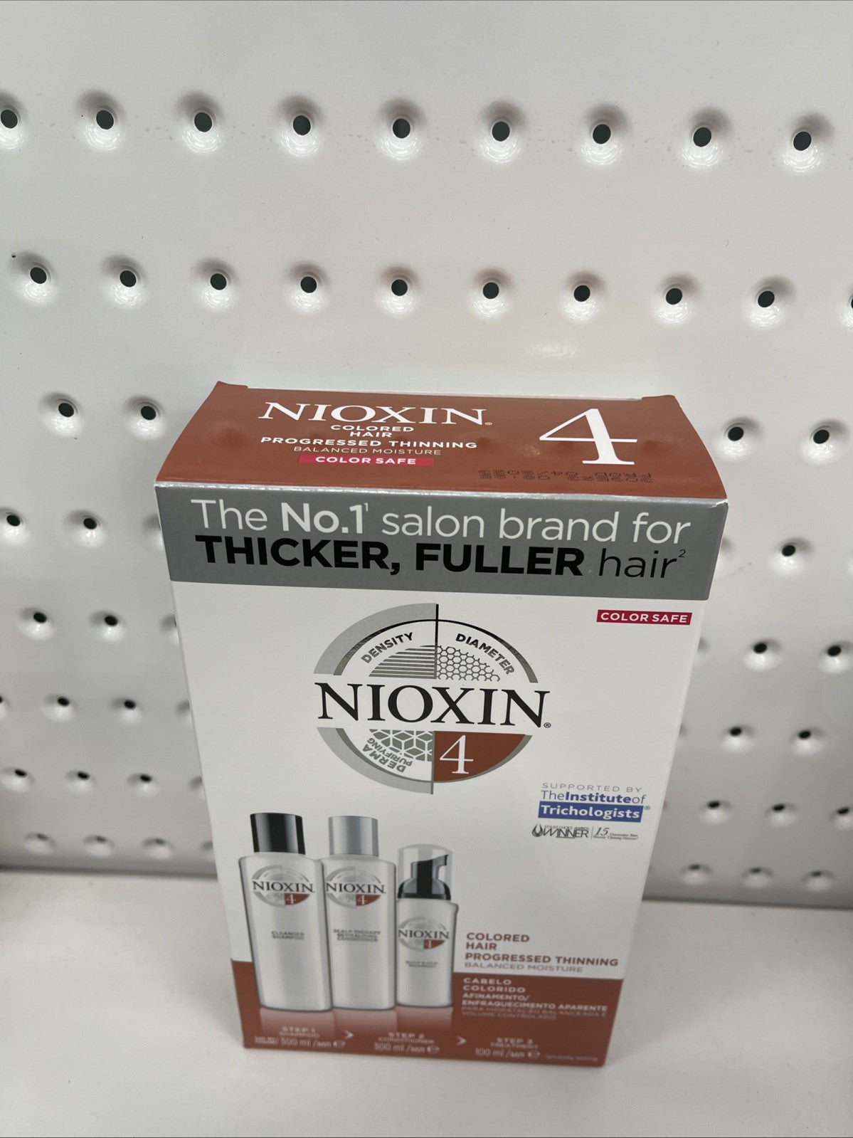 Nioxin System 4 Full Size Kit - Colored Hair With Progressed Thinning  Free Ship