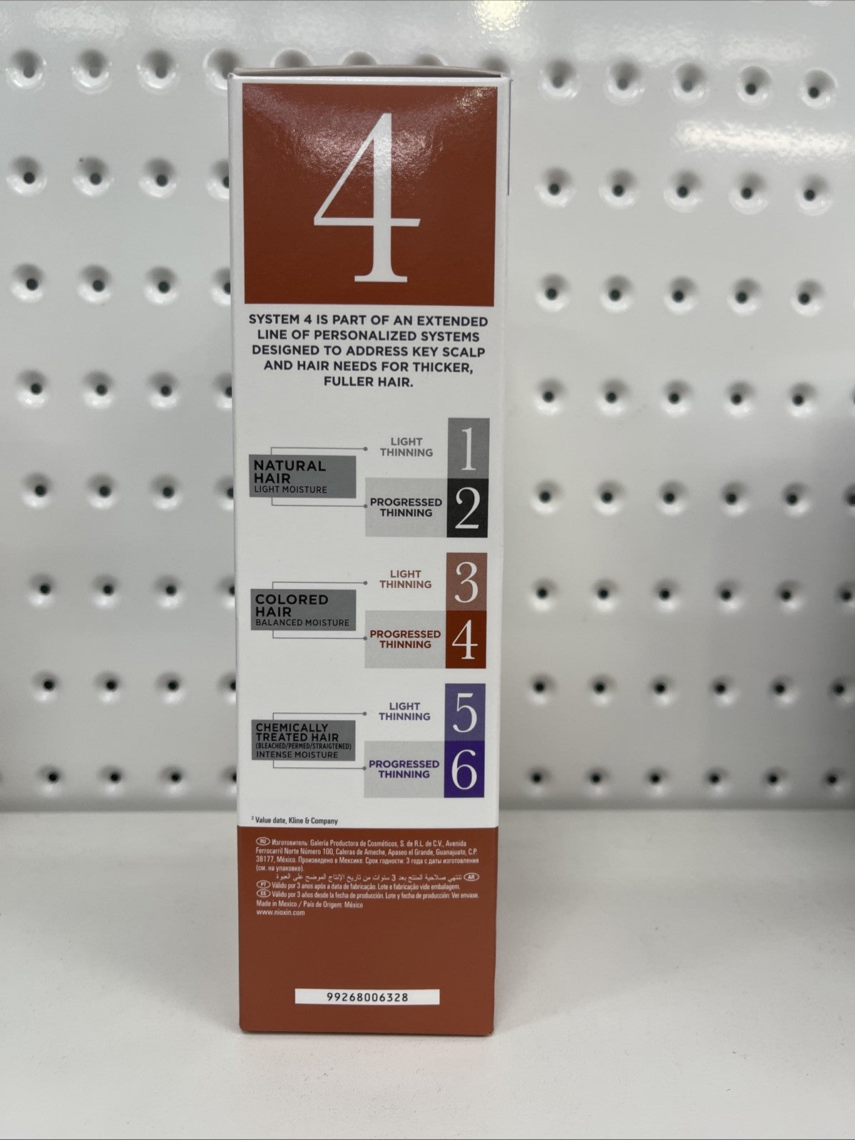 Nioxin System 4 Full Size Kit - Colored Hair With Progressed Thinning  Free Ship