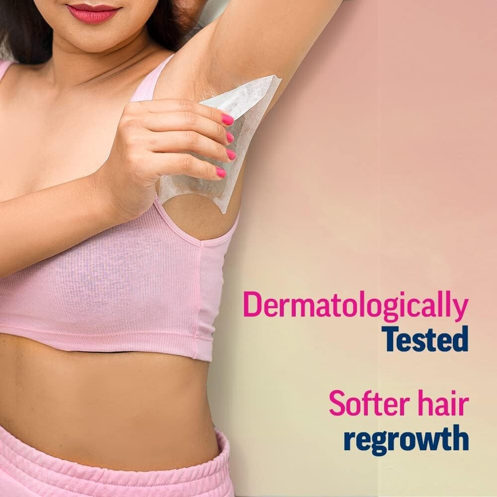 Veet Full Body Waxing Kit for Normal Skin, 20 strips  Free Shipping