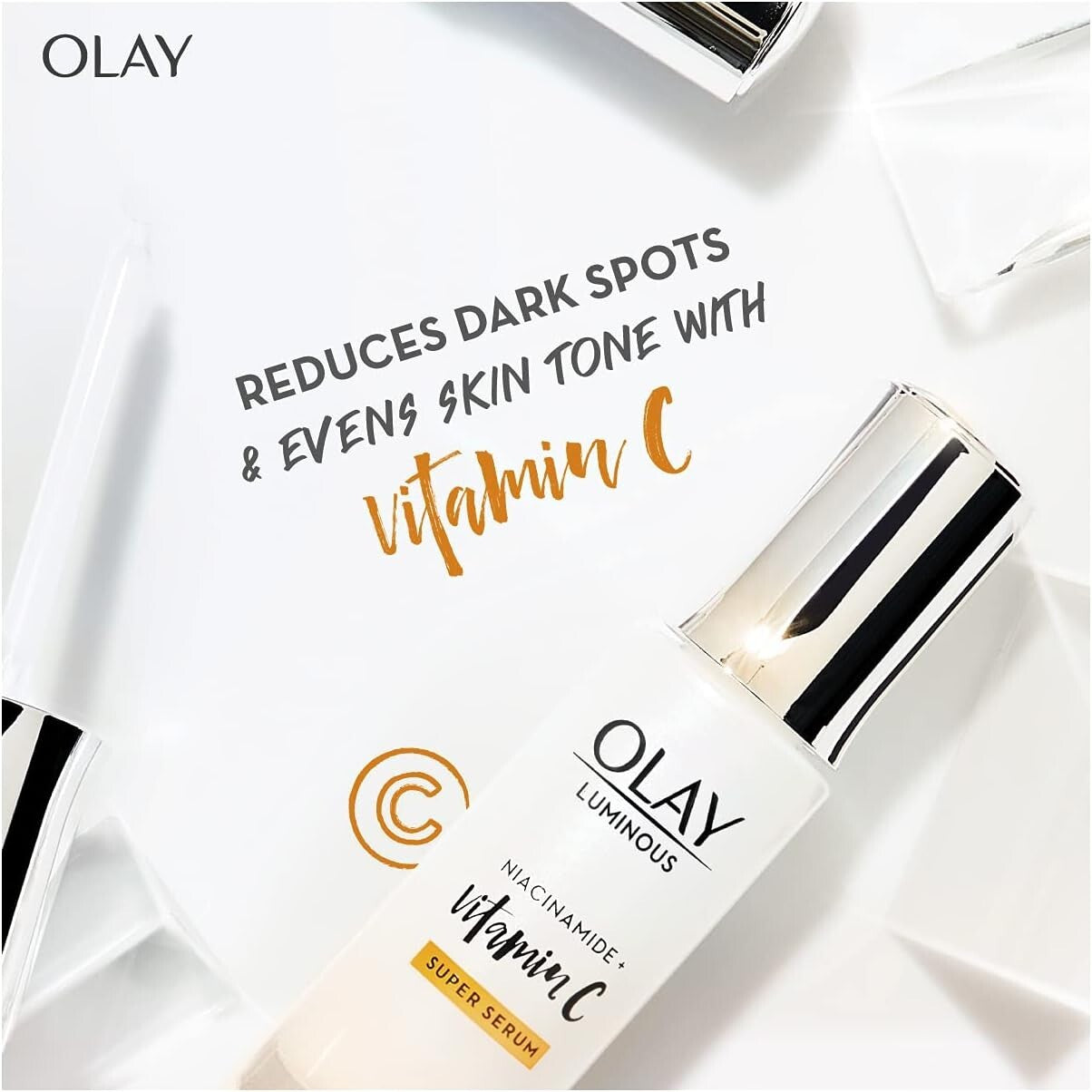 Olay Luminous Niacinamide + Vitamin C Super Serum - 30ml  Free Shipping
