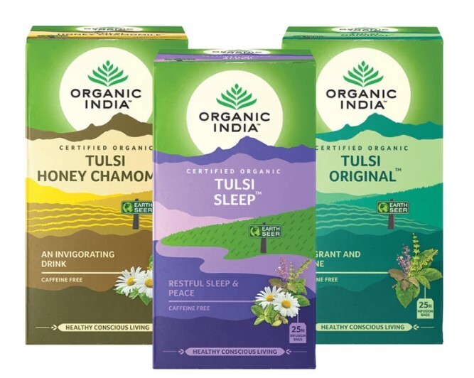 Organic India Tulsi Sleep Bundle  Free Shipping
