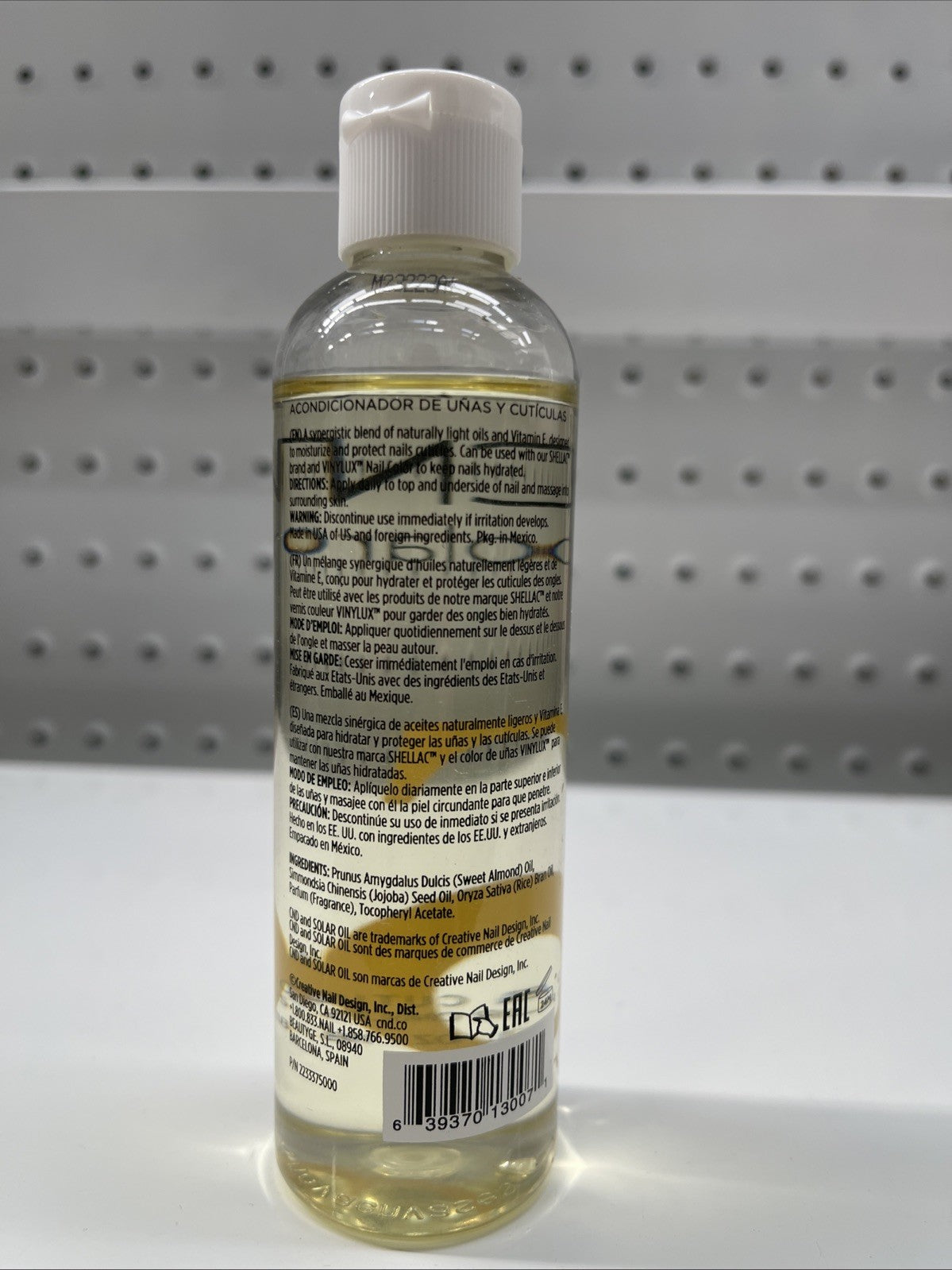 CND SOLAR OIL 118ml  SOLAR OIL NAIL CUTICLE TREATMENT OIL NEW. Free Shipping