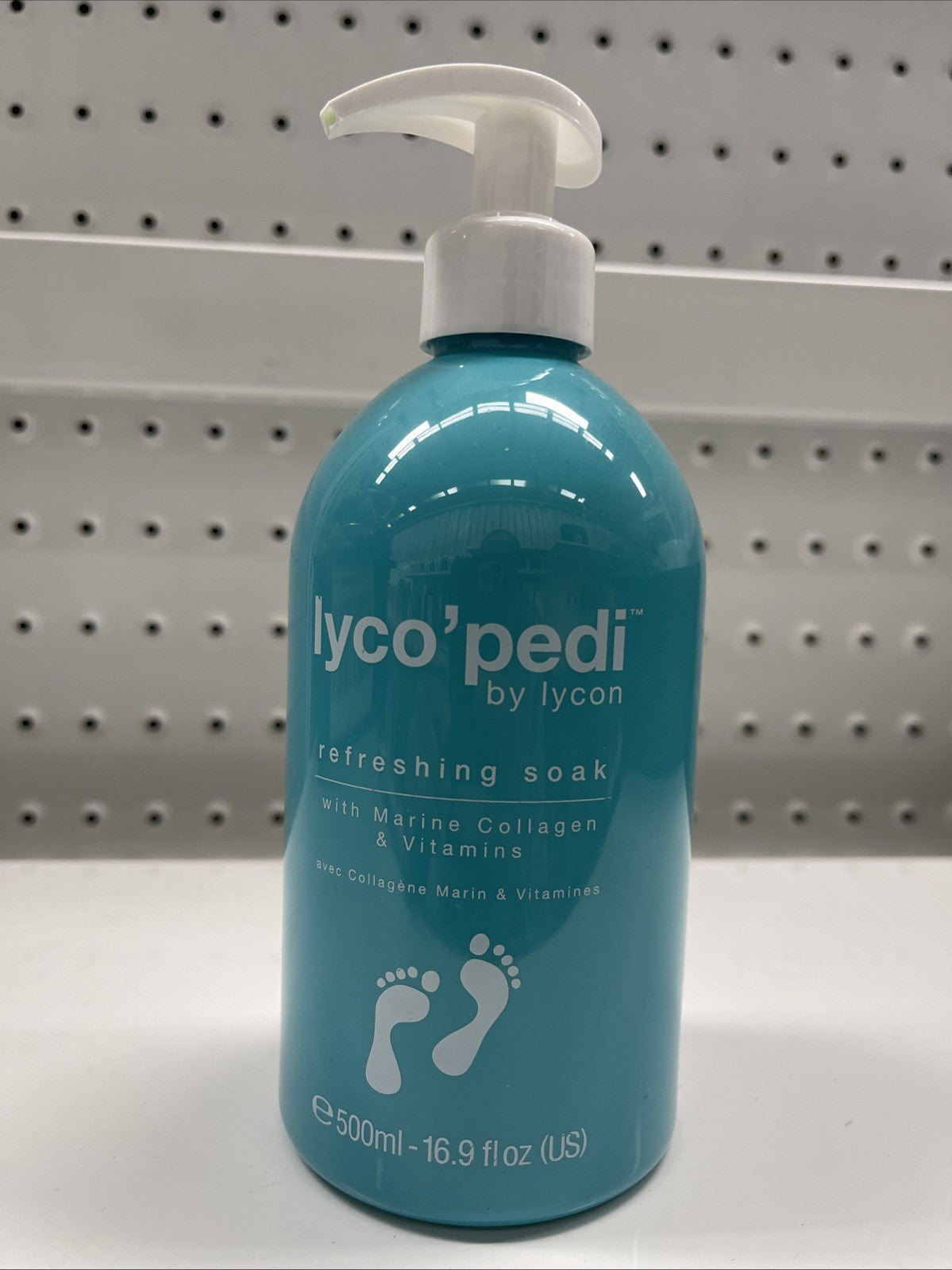 Lycon Lyco Pedi Pedicure Foot Soak Scrub Massage Lotion 500ml. Free Shipping