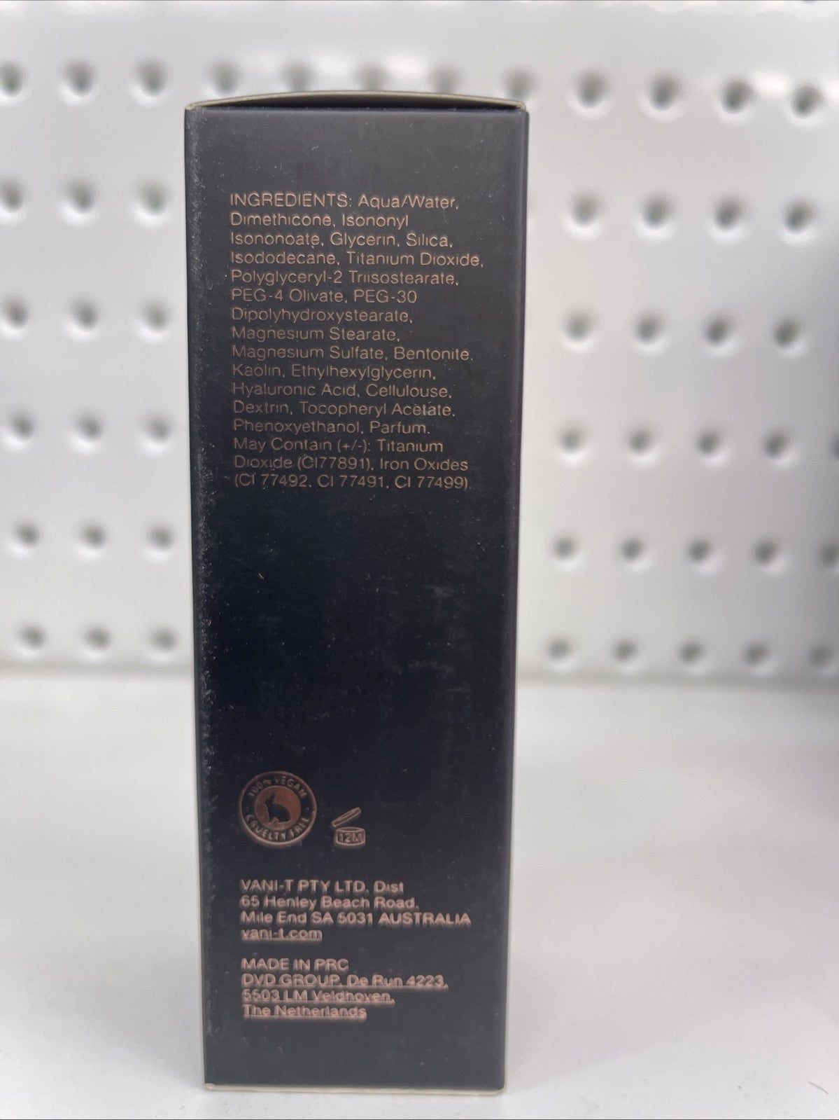 VANI-T Skin Perfector HD Serum Foundation 35ml F26 RRP $55 Free Shipping