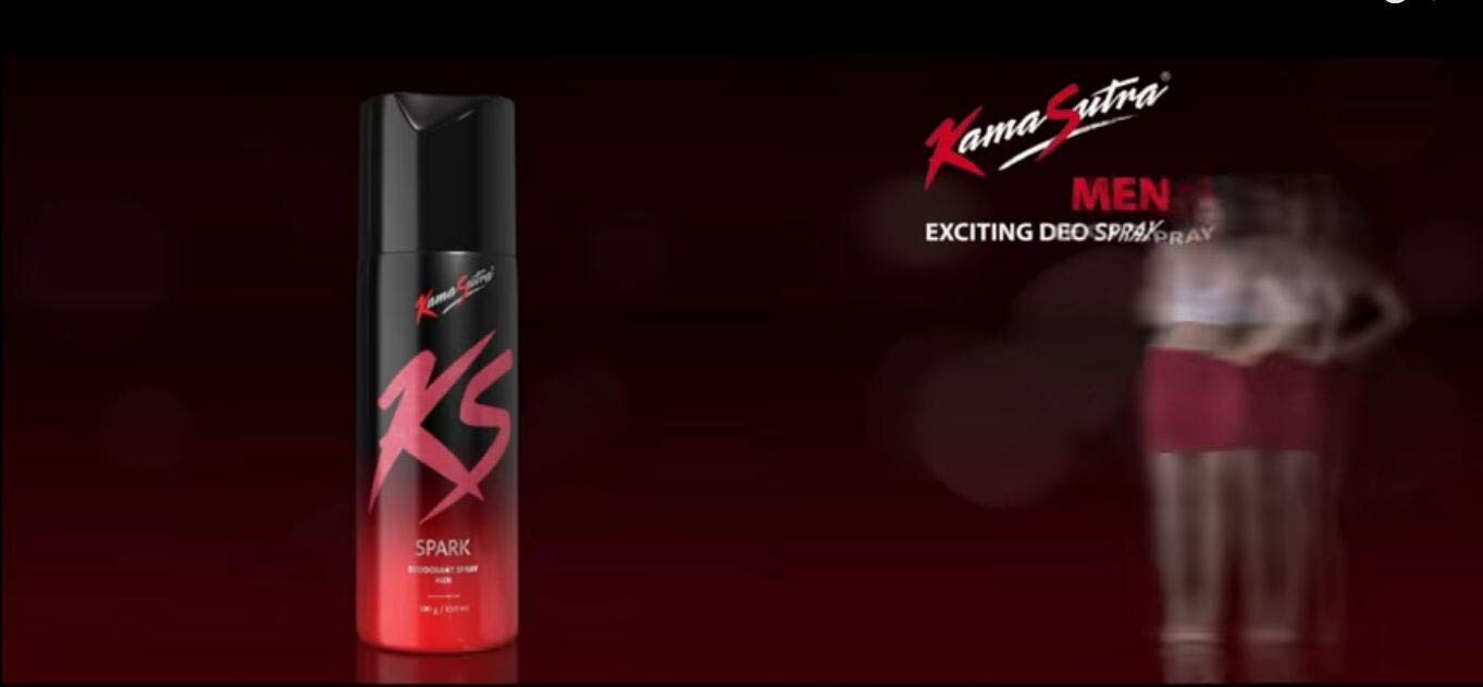 Kama Sutra Spark Deodorant Spray For Men (150 ml)