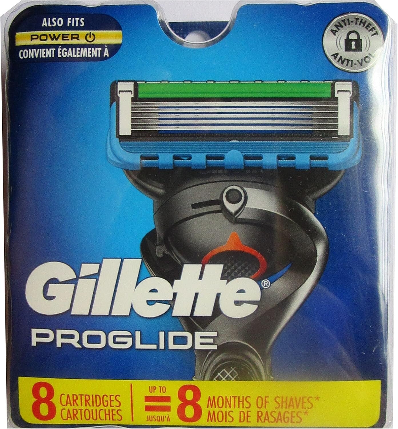 8 Gillette Fusion Proglide Razor Blades NEW 8 PACK 100% AUTHENTIC, GENUINE New