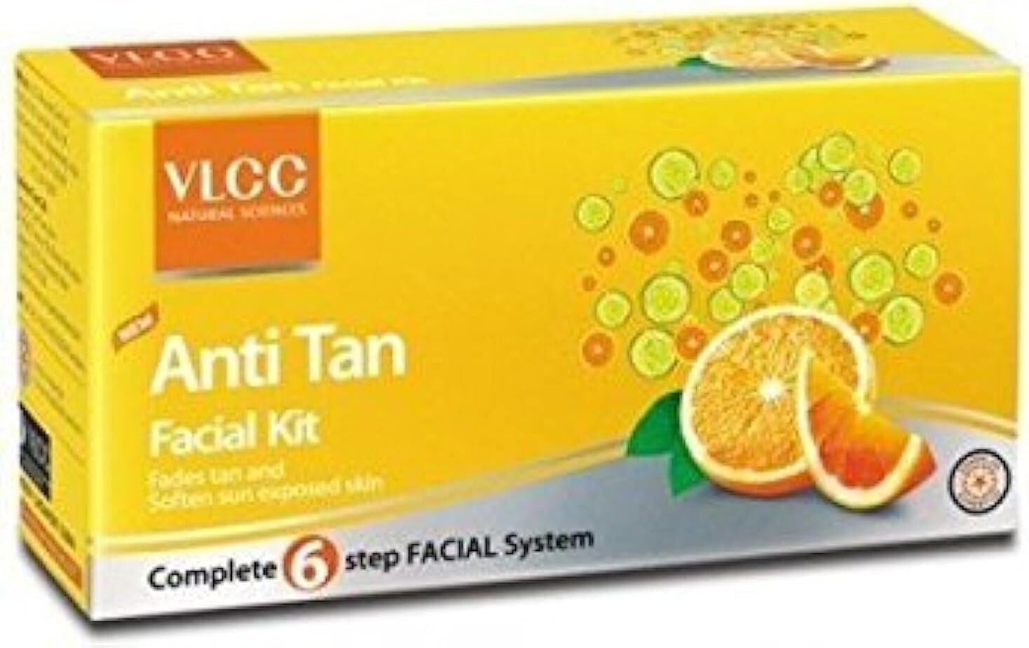 Vlcc Anti Tan Single Facial Kit, 60gm / Fades Tan and soften sun exposed skin  F