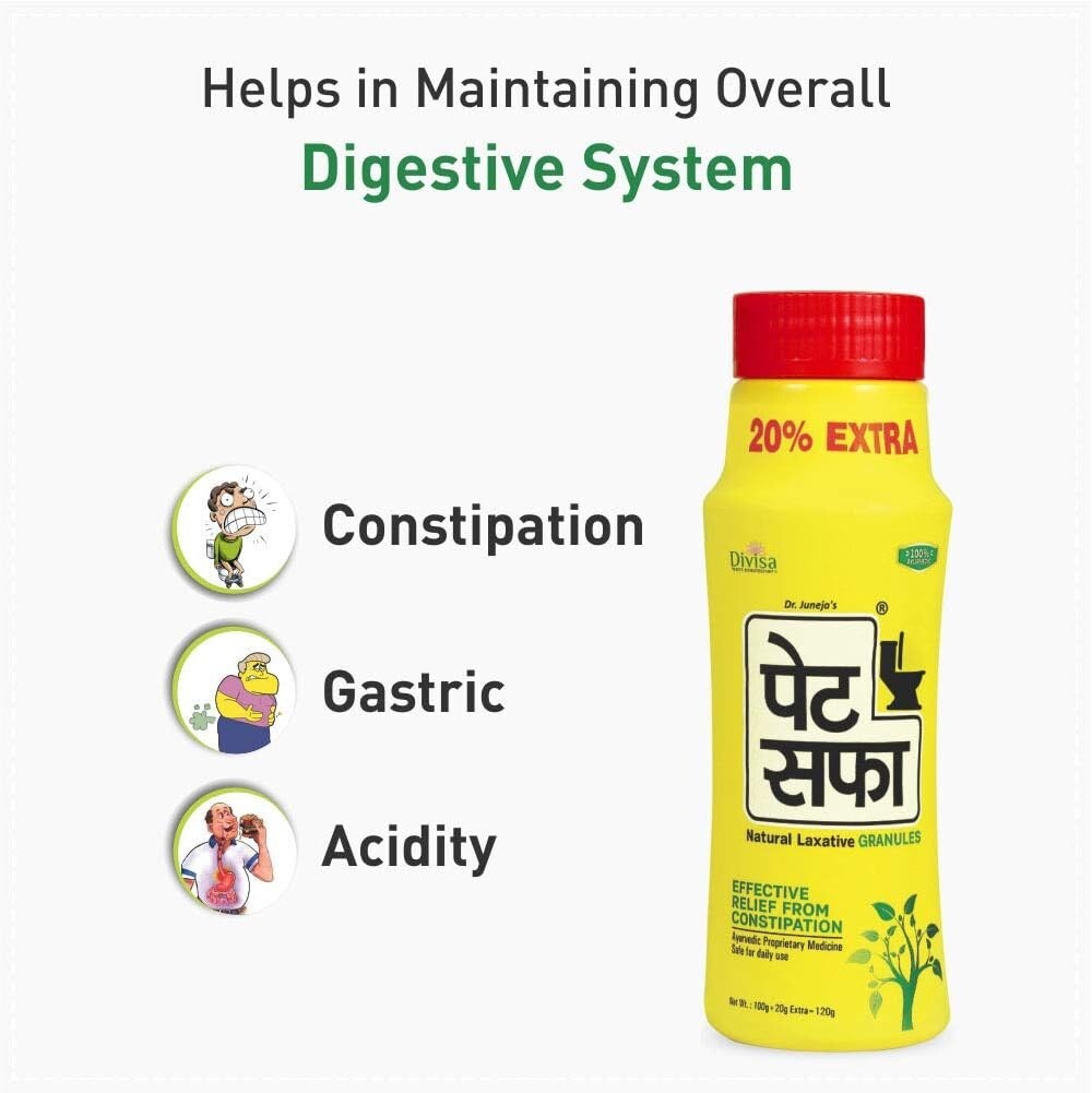 Bivisa Herbals Pet Safa Laxative Granules 120 g  Free Shipping