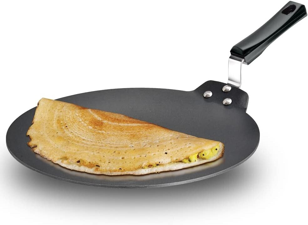 Futura Hawkins Non Stick Dosa Tava Griddle 33cm Diameter & 4.88mm Thick TAWA