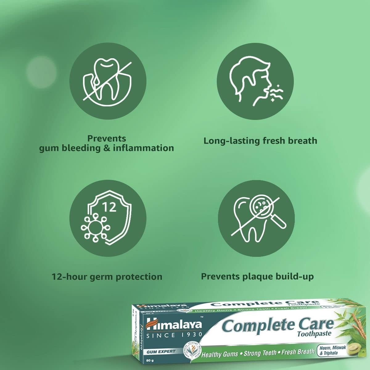 Himalaya Herbals Complete Care Toothpaste, 150 grams…   Free Shipping