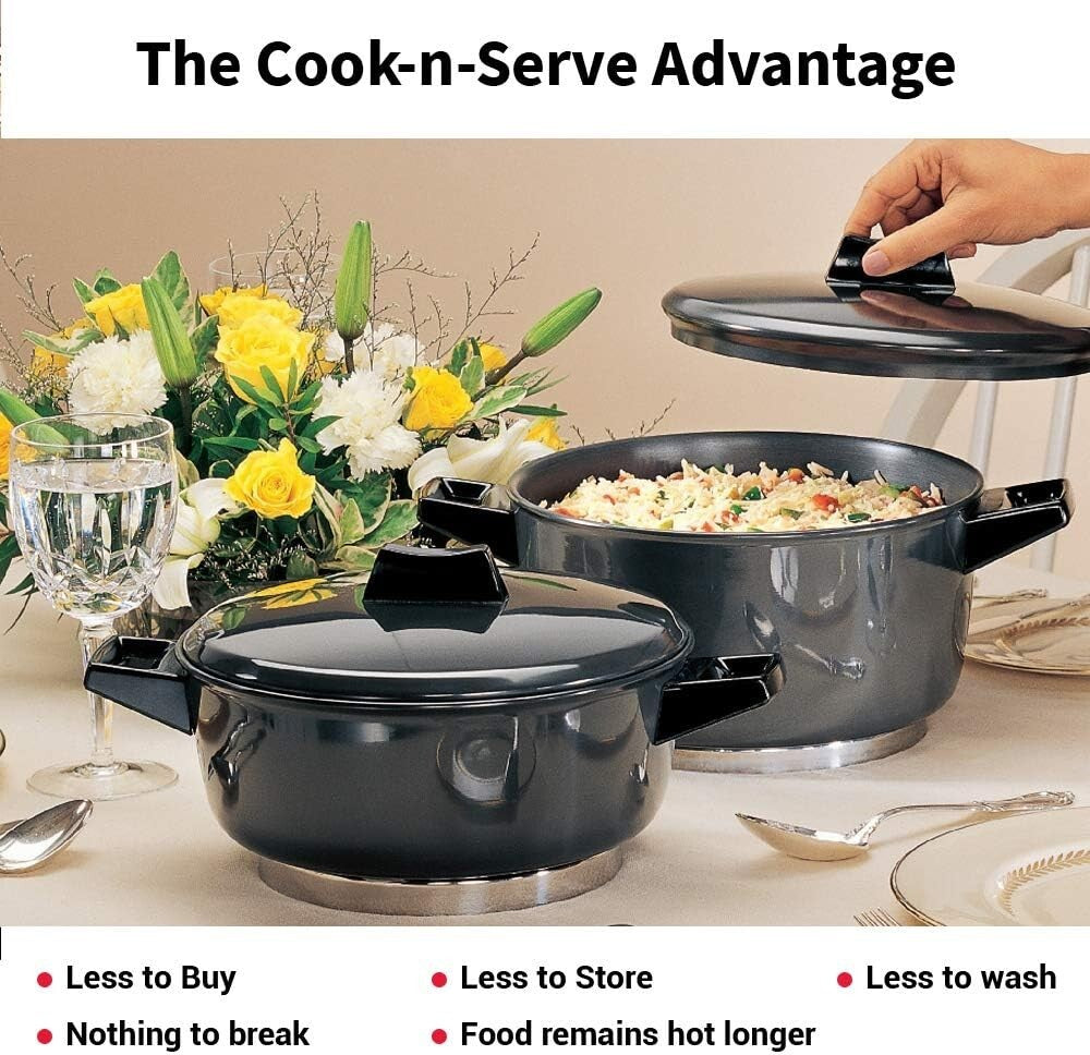 Hawkins Cook-N-Serve Hard Anodised Bowl, 3 Litre Capacity  Free Shipping