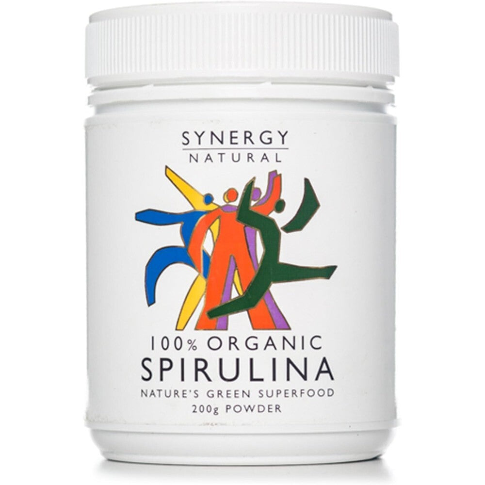 Synergy Natural Organic Spirulina Powder 200g Free shipping