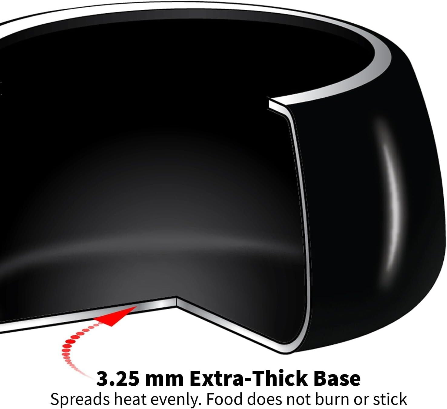 Hawkins Contura Pressure Cooker, 1.5 Litre Capacity, Black  Free Shipping