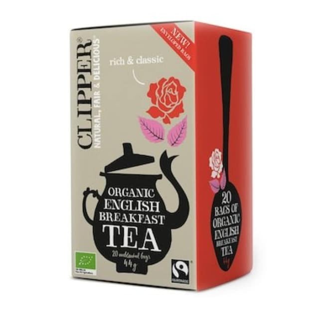 Clipper English Breakfast Tea 20 Teabags - FREE SHIPPING